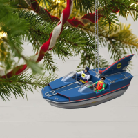 DC Comics Batman Classic TV Series Batboat Ornament - Image 2