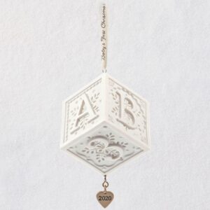 Baby's First Christmas 2020 Porcelain Ornament