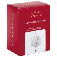 Baby's First Christmas 2020 Porcelain Ornament - Image 5
