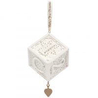 Baby's First Christmas 2020 Porcelain Ornament - Image 4
