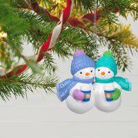 Chillin' With My Sister Snowmen 2020 Ornament - Image 3