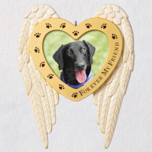 Forever My Friend Pet Memorial Metal Photo Frame Ornament