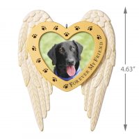 Forever My Friend Pet Memorial Metal Photo Frame Ornament - Image 3