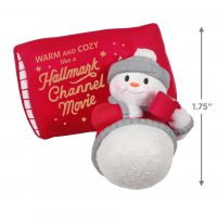 Hallmark Channel Warm & Cozy Christmas Snowman Ornament - Image 3