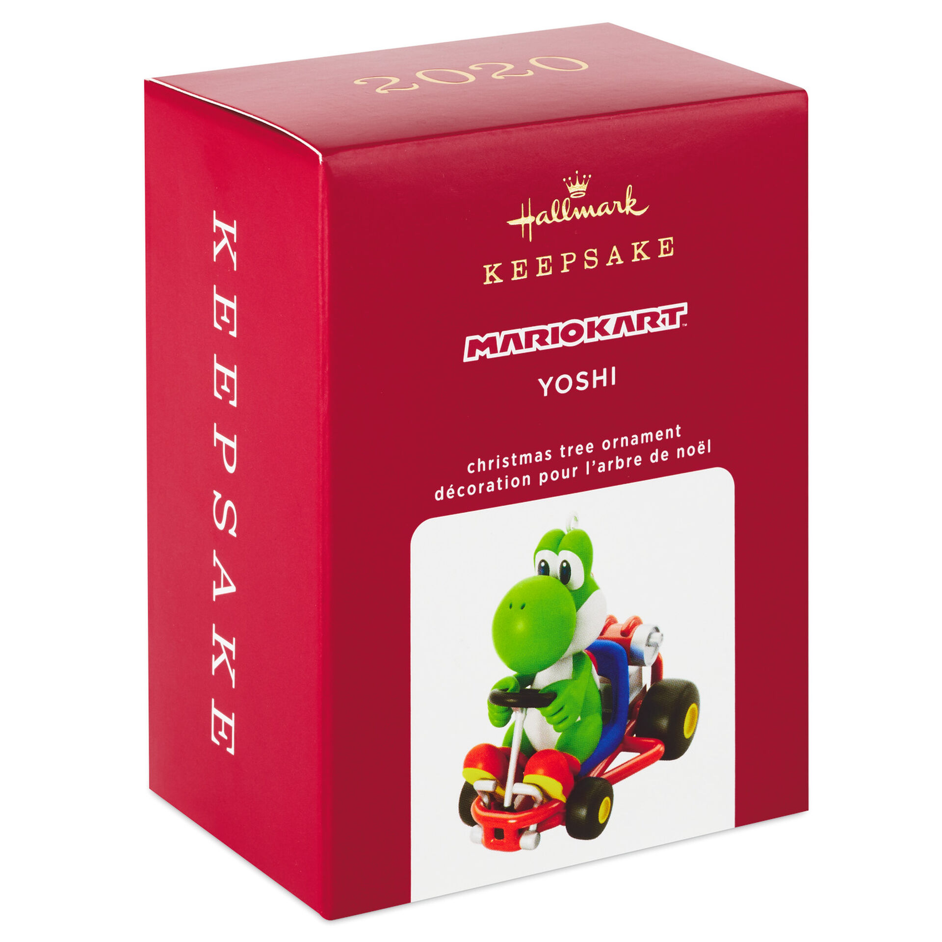 Yoshi Super Mario Holiday Christmas Ornament Custom Name - Trends