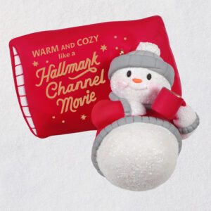 Hallmark Channel Warm & Cozy Christmas Snowman Ornament