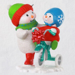 Making Memories Trying Out the New Trike 2020 Ornament
