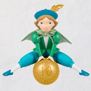 Twelve Days of Christmas Ten Lords-a-Leaping Ornament