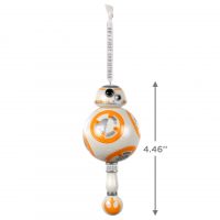 Star Wars™ BB-8 Baby's First Christmas Porcelain Ornament With Rattle - Image 3