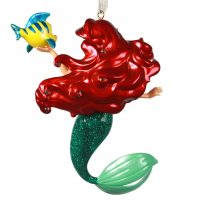 Hallmark Disney The Little Mermaid Ariel and Flounder 2020 Metal Ornament - Image 4