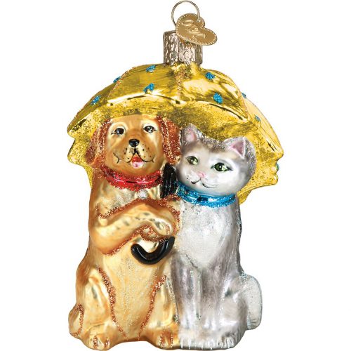 Raining Cats and Dogs Ornament