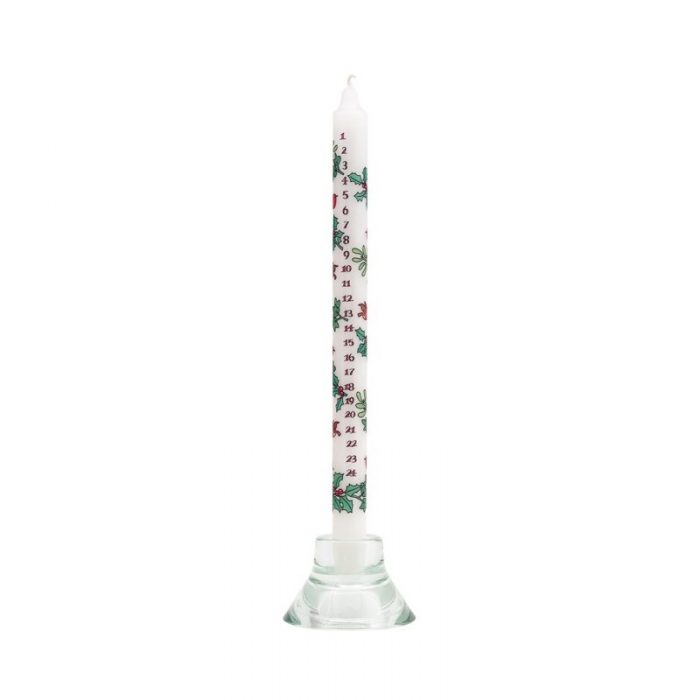 Holly and Ivy Advent Candle