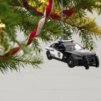 2019 Dodge Charger Police Pursuit 2020 Metal Ornament - Image 2