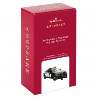 2019 Dodge Charger Police Pursuit 2020 Metal Ornament - Image 6