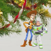 Disney/Pixar Toy Story Buzz Lightyear and Woody 25th Anniversary Ornament - Image 2