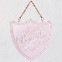 Beautifully Brave Porcelain Ornament