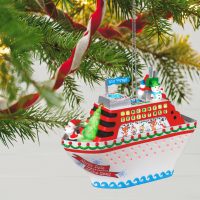 Christmas Cruisin' Musical Ornament With Light - Image 2