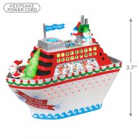 Christmas Cruisin' Musical Ornament With Light - Image 3