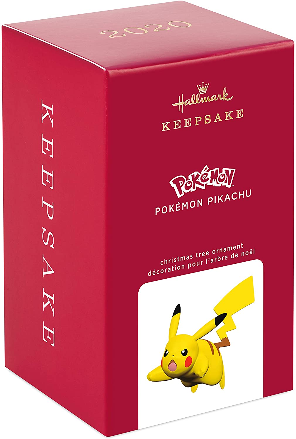 Pokemon Pikachu Hallmark Red Box Ornament - Hooked on Hallmark Ornaments