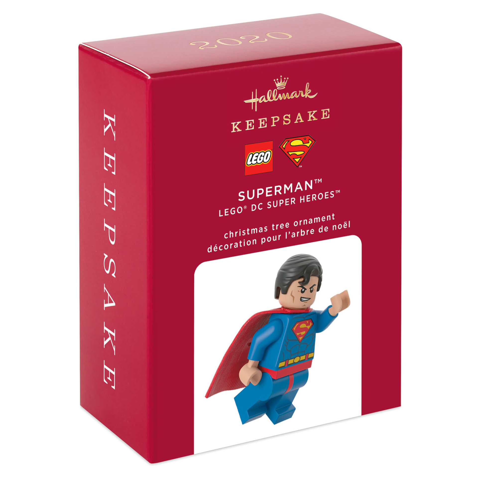 SUPERHERO Christmas tree baubles gift set present fits LEGO MARVEL DC COMICS 