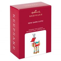 Sew Darn Cute! Sewing Reindeer 2020 Ornament - Image 4