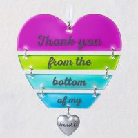 So Grateful Heart Metal 2020 Ornament