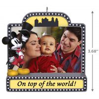 Disney Mickey Mouse On Top of the World! Photo Frame Ornament 2021 - Image 3