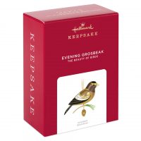 The Beauty of Birds Evening Grosbeak Ornament 2021 - Image 4