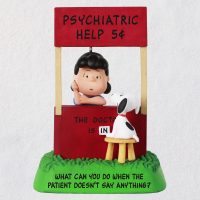 The Peanuts® Gang The Doctor Is In Lucy and Snoopy Ornament 2021