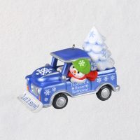 Holiday Parade Snow Removal Truck 2021 Ornament