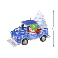 Holiday Parade Snow Removal Truck 2021 Ornament - Image 3