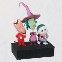 Disney Tim Burton's The Nightmare Before Christmas Collection Lock, Shock, and Barrel Ornament With Light and Sound