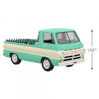 1966 Dodge A-100 All-American Trucks 2021 Metal Ornament - Image 3