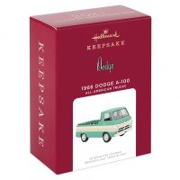 1966 Dodge A-100 All-American Trucks 2021 Metal Ornament - Image 5