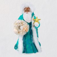 Black Father Christmas Ornament 2021