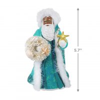 Black Father Christmas Ornament 2021 - Image 3