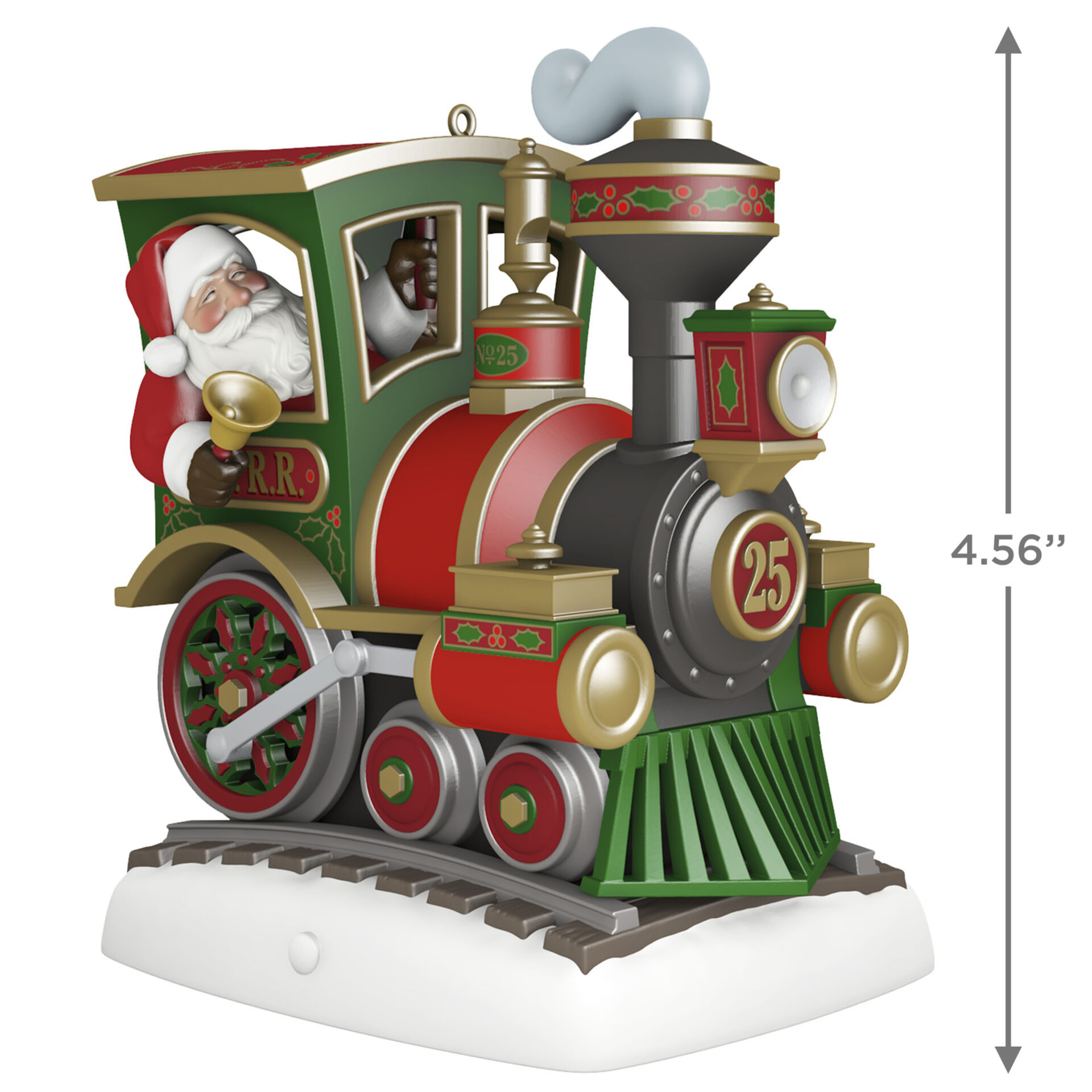Brand NEW! Santa's Christmas Express Musical Train Decoration Ornament 