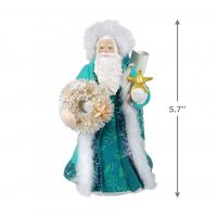 White Father Christmas Ornament 2021 - Image 3