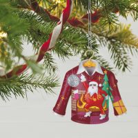 Disco Inferno Santa Crazy Christmas Sweater Musical Ornament 2021 - Image 2