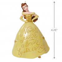 Disney Beauty and the Beast Book Lover Belle Ornament 2021 - Image 3