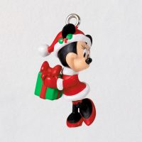 Mini Disney Minnie Mouse Merry Lil' Minnie Ornament 0.8" 2021