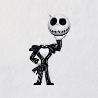 Mini Disney Tim Burton's The Nightmare Before Christmas Lil' Jack Skellington 2021 Ornament, 1.5"