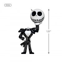 Mini Disney Tim Burton's The Nightmare Before Christmas Lil' Jack Skellington 2021 Ornament, 1.5" - Image 3