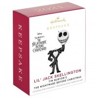 Mini Disney Tim Burton's The Nightmare Before Christmas Lil' Jack Skellington 2021 Ornament, 1.5" - Image 5