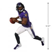 NFL Baltimore Ravens Lamar Jackson Ornament 2021 - Image 3