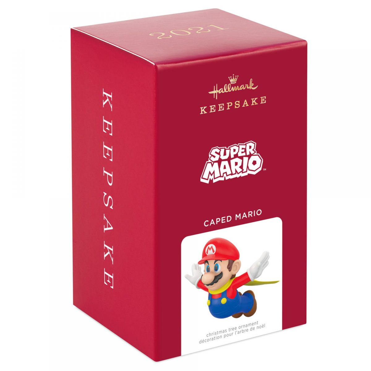 Nintendo Caped Mario Ornament 2021 - Occasions Hallmark Gifts and More
