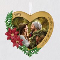 Our First Christmas Together 2021 Photo Frame Ornament 2021