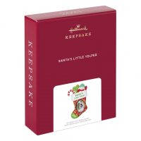 Santa's Little Yelper 2021 Photo Frame Ornament - Image 4