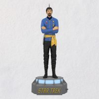 Star Trek™ Mirror, Mirror Collection First Officer Spock 2021 Ornament With Light and Sound