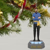 Star Trek™ Mirror, Mirror Collection First Officer Spock 2021 Ornament With Light and Sound - Image 2